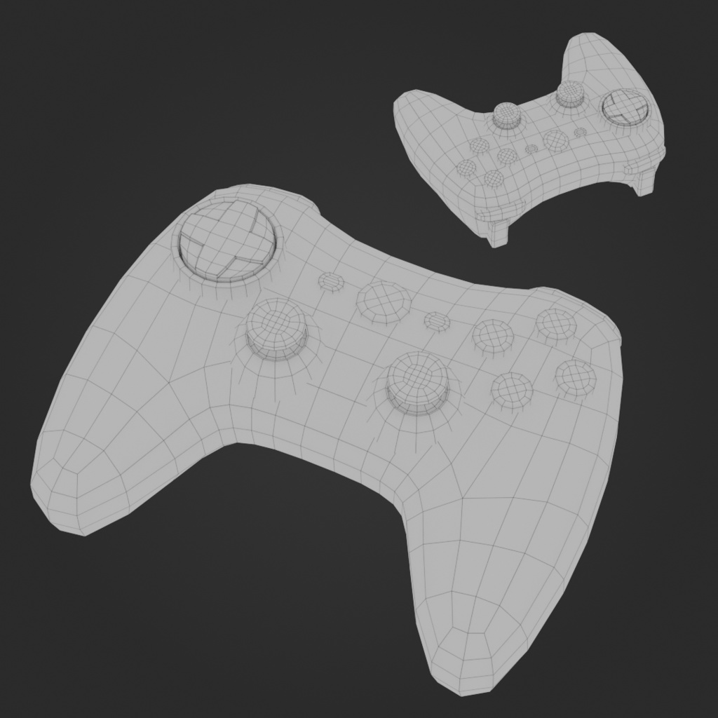 xbox360風コントローラー