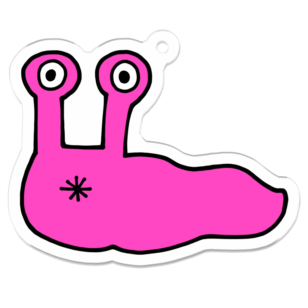 うみうしくんのアクリルキーホルダー