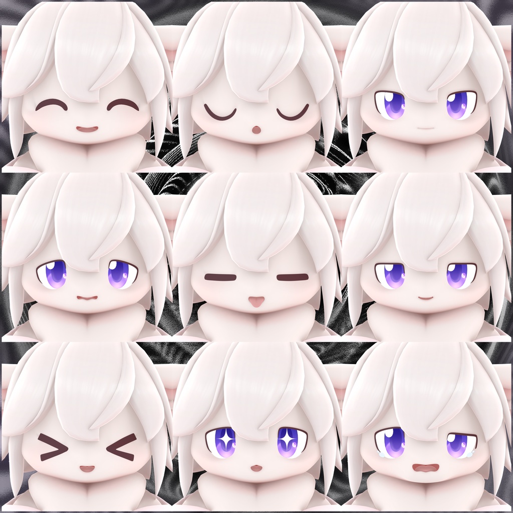 オリジナル3Dモデル 〇シャオユエ/Xiaoyue〇