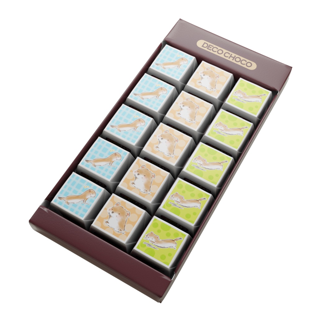 茶おこじょチョコ