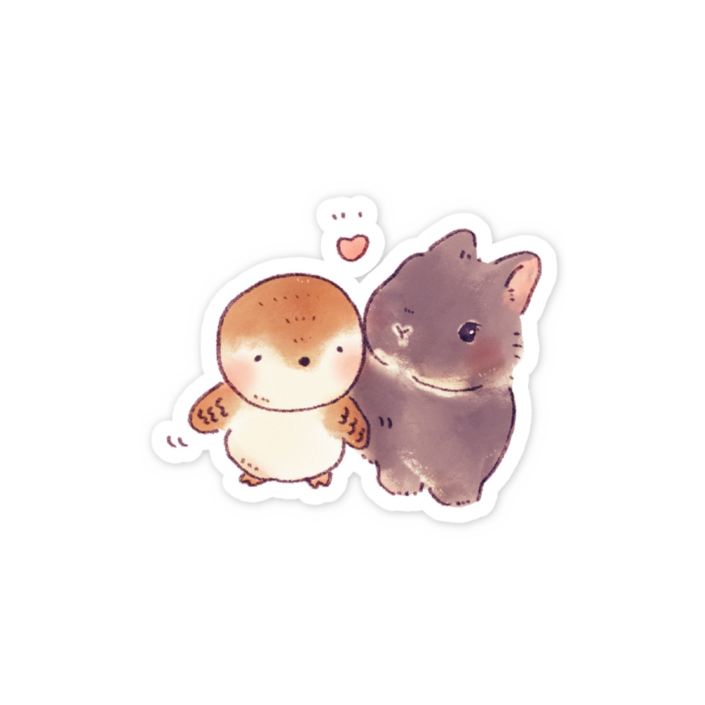 ステッカー¦むぎチュン