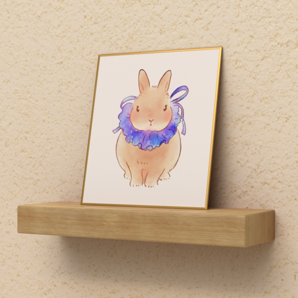 ミニ色紙¦モカたんa
