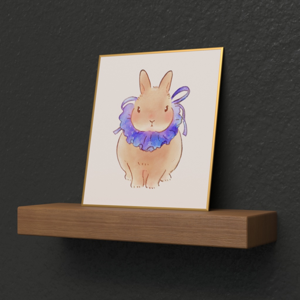 ミニ色紙¦モカたんa