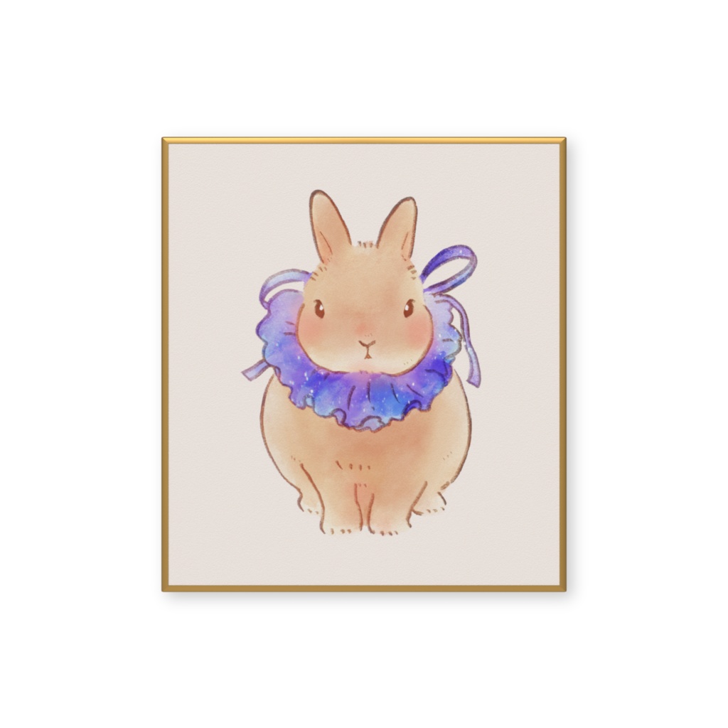 ミニ色紙¦モカたんa