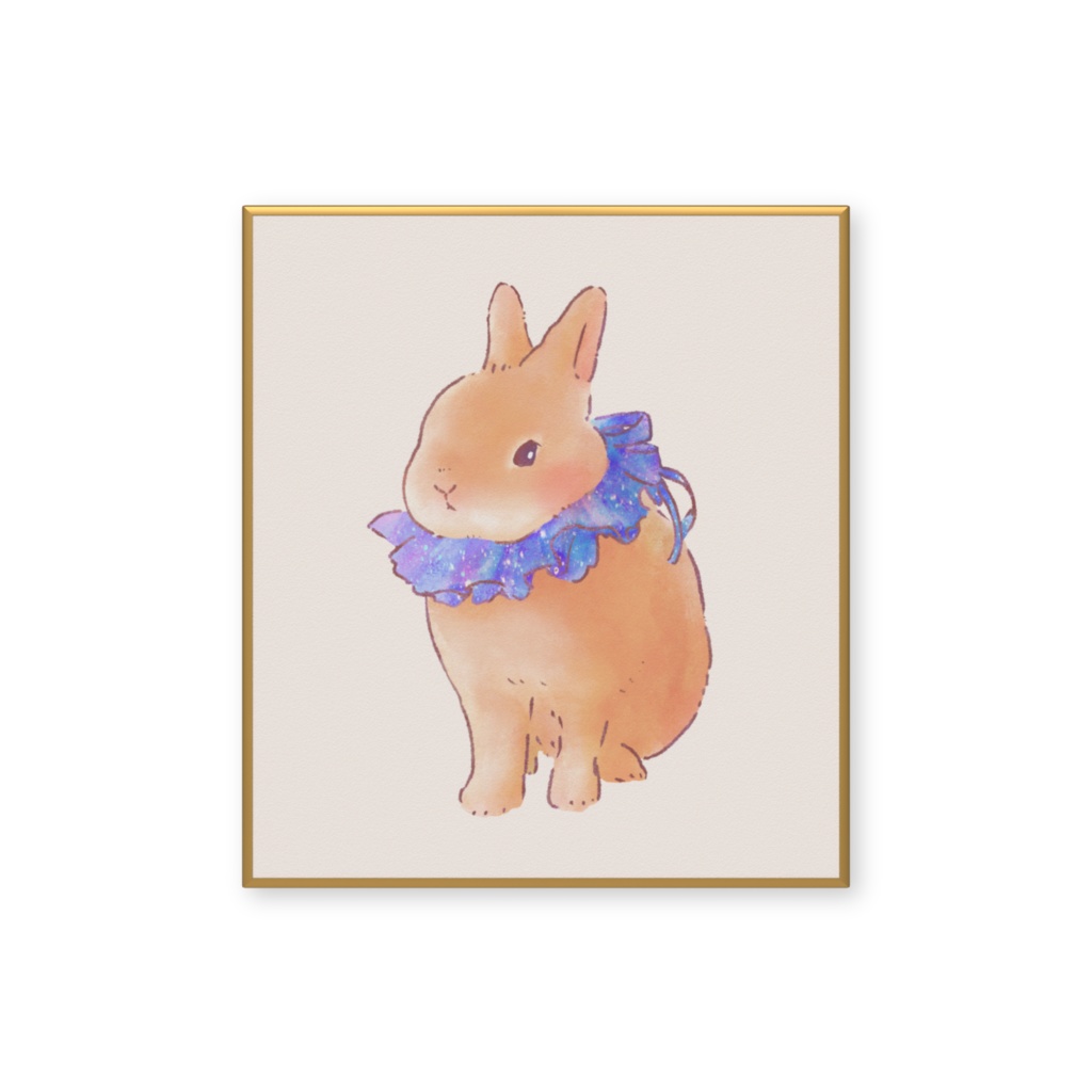 ミニ色紙¦モカたんb