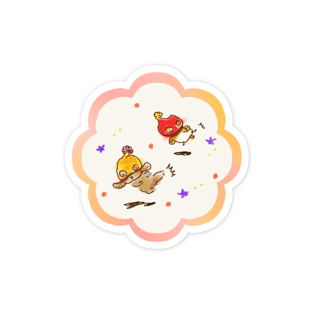 ステッカー¦レッドチュンとアントニオテト☆