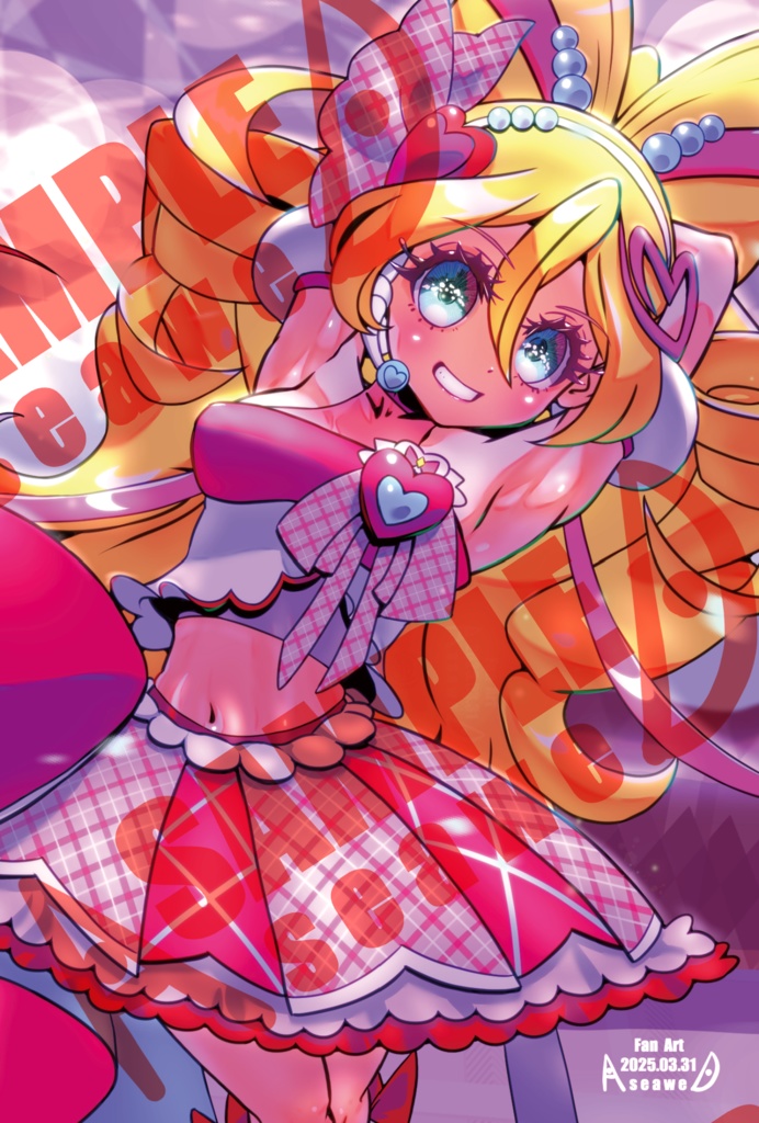 ポストカード　キュアアイドル