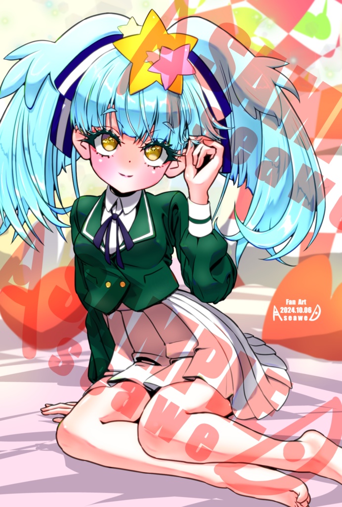 ポストカード　星川リリィ