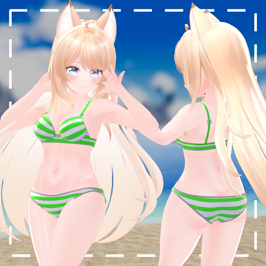 ストライプウェア for ERUQYUNA2