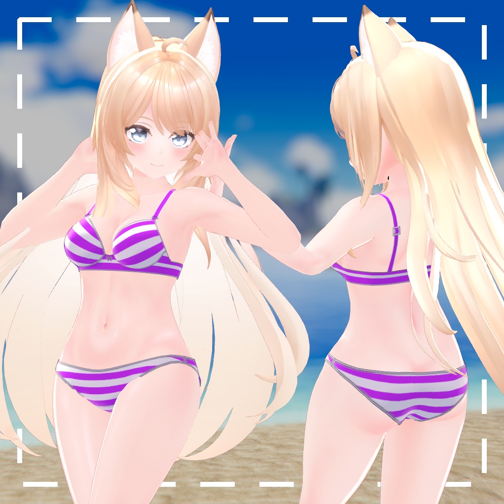 ストライプウェア for ERUQYUNA2