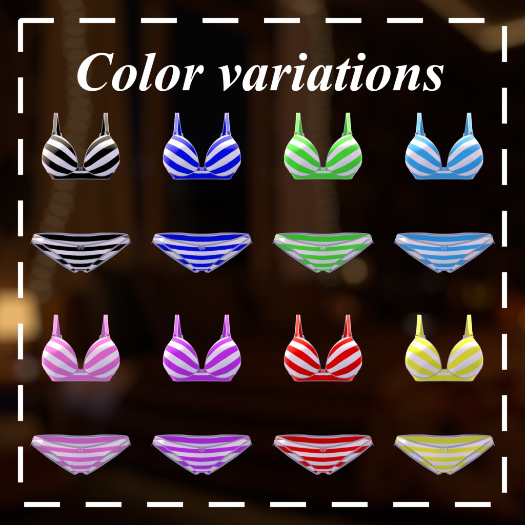 ストライプウェア for Milltina