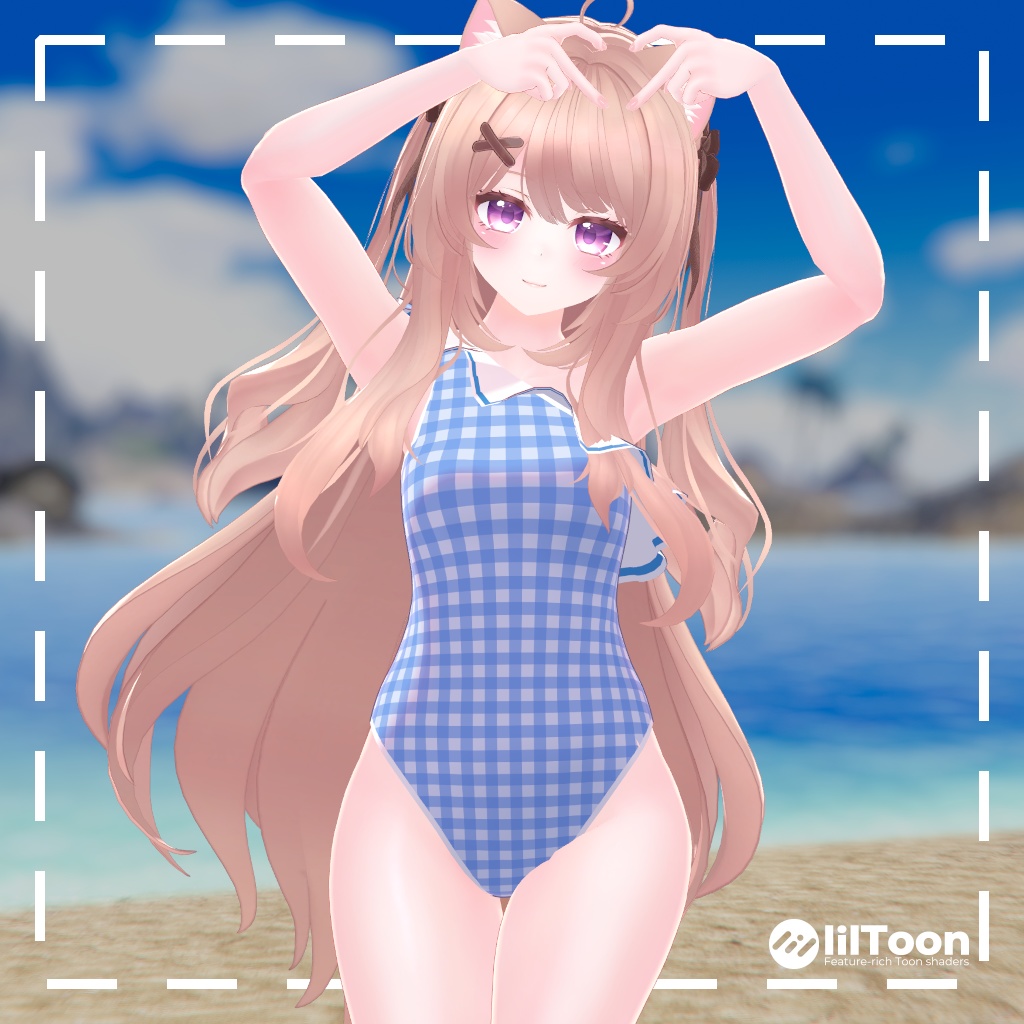 ショルダーフリルワンピース for MIKOMIA