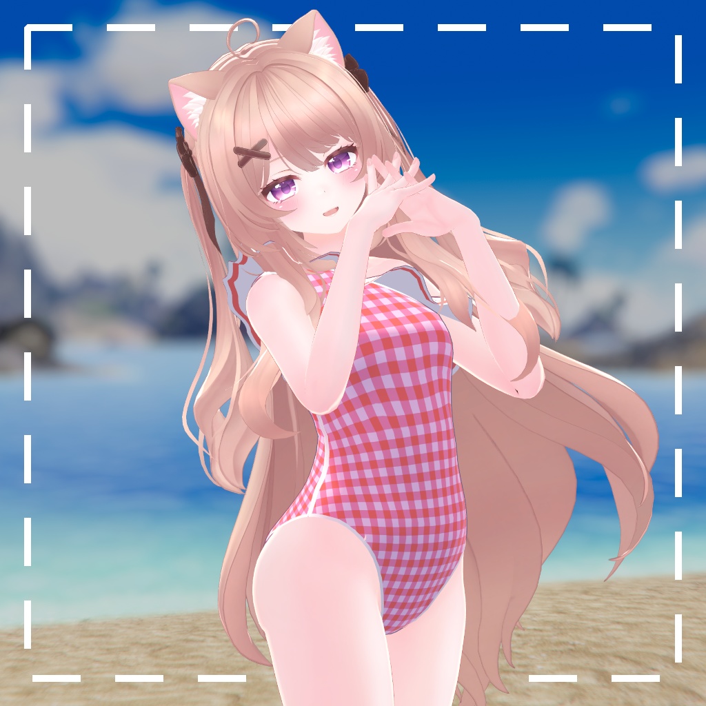 ショルダーフリルワンピース for MIKOMIA