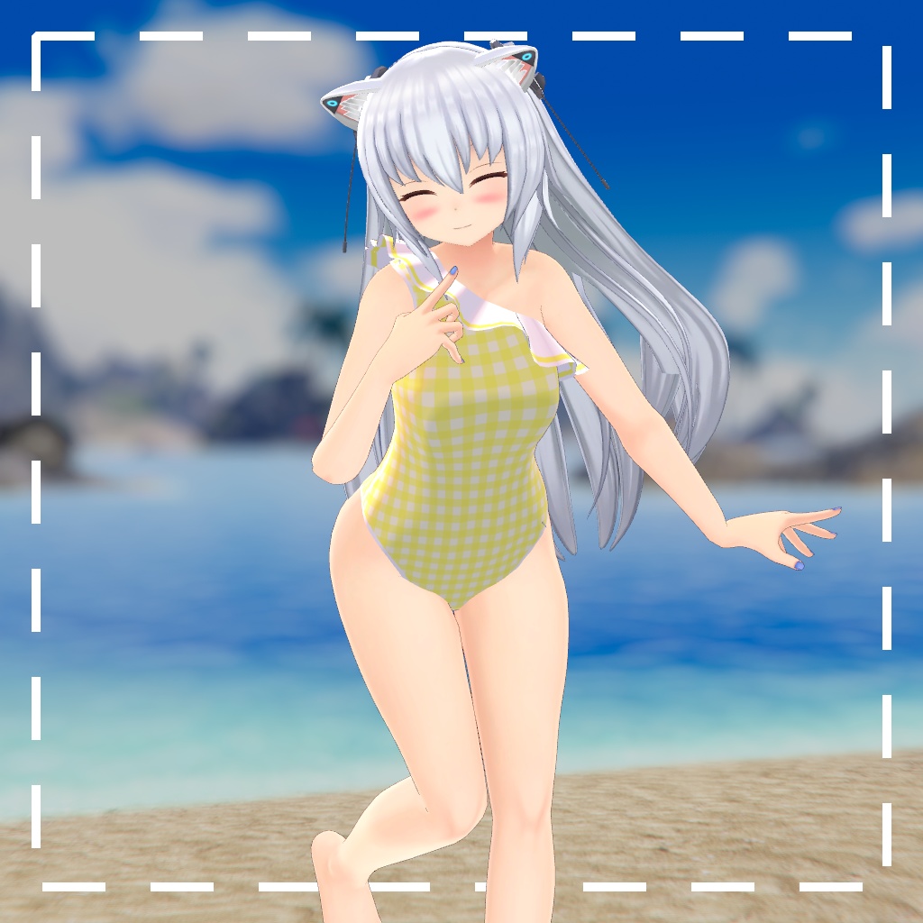 ショルダーフリルワンピース for Masscat