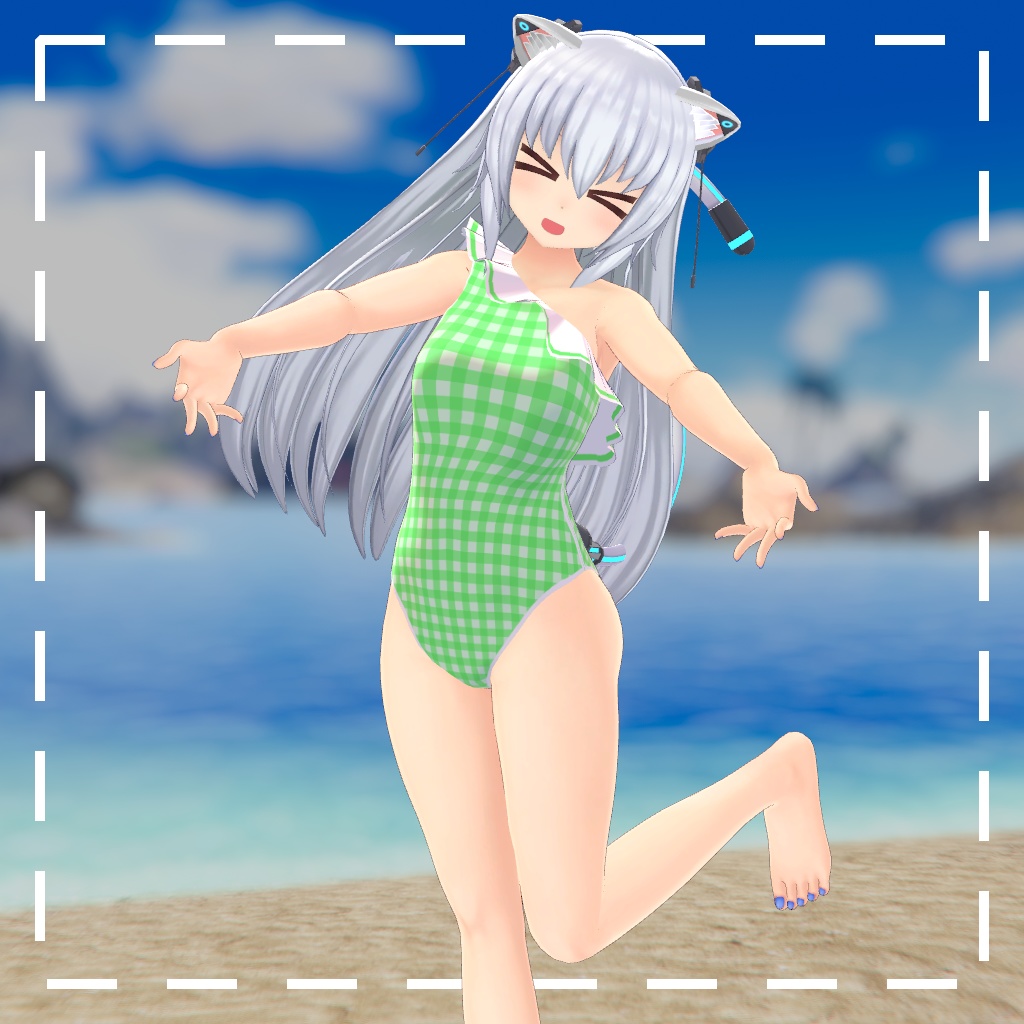 ショルダーフリルワンピース for Masscat