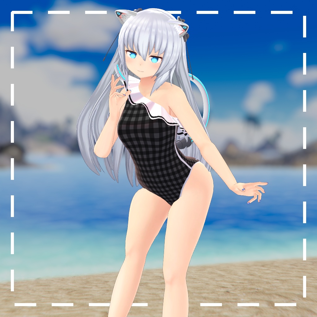 ショルダーフリルワンピース for Masscat