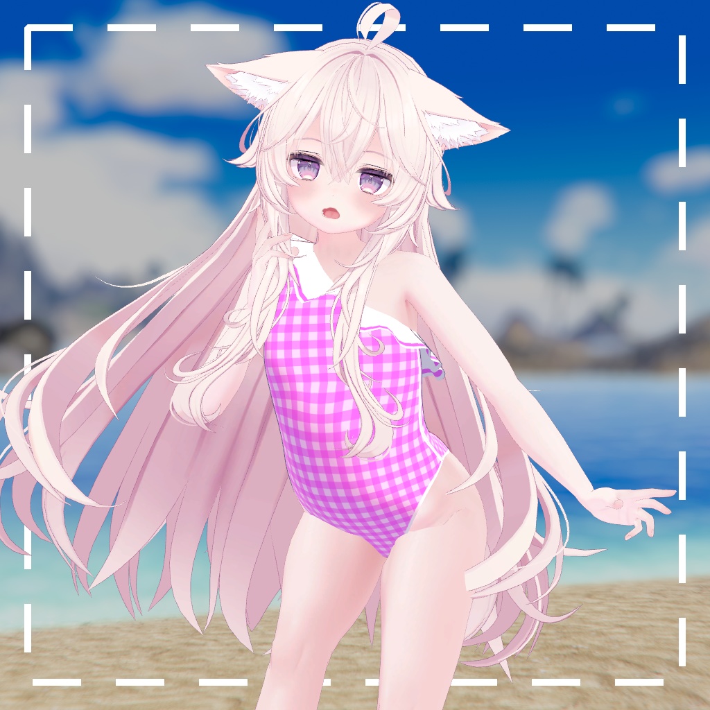 ショルダーフリルワンピース for soraha