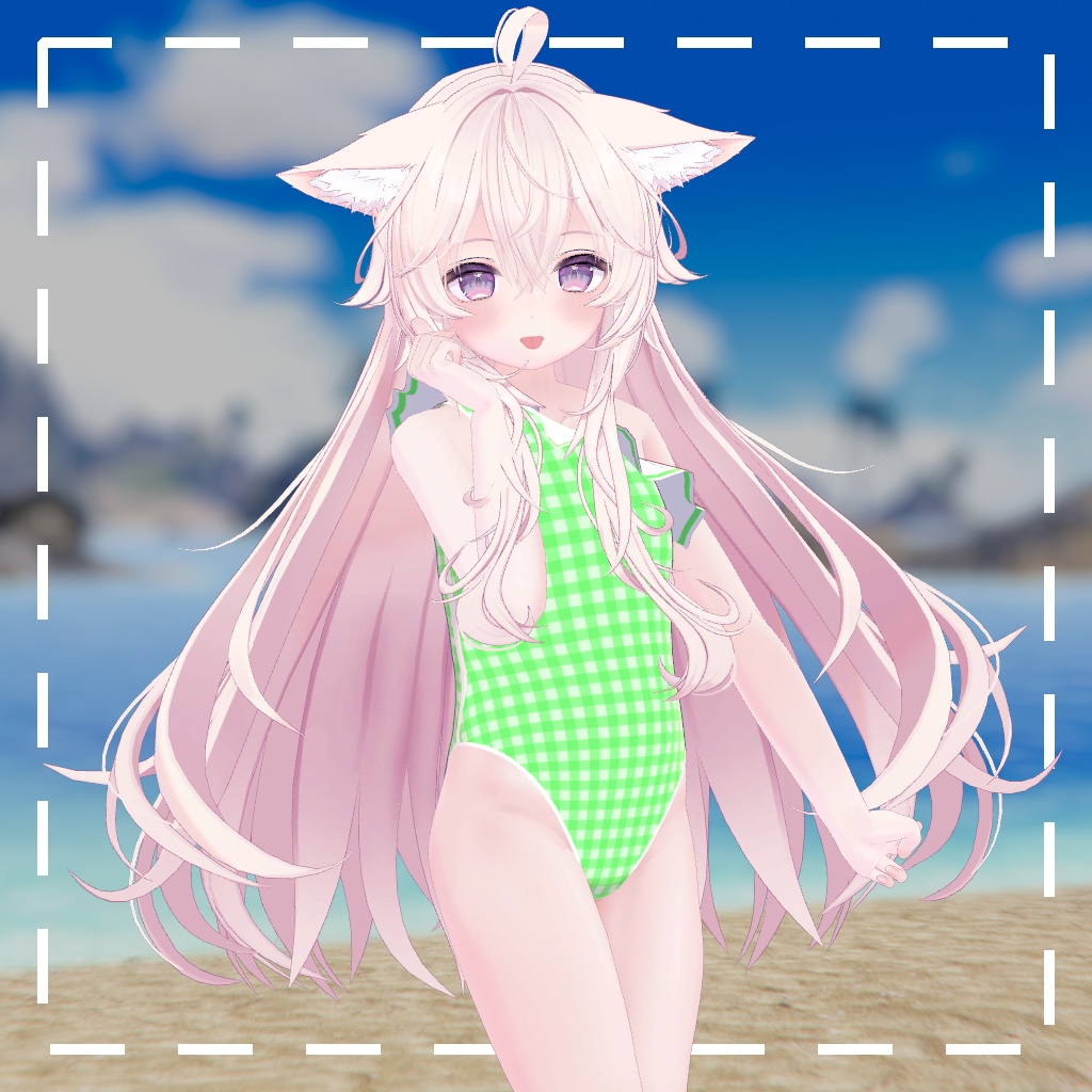 ショルダーフリルワンピース for soraha