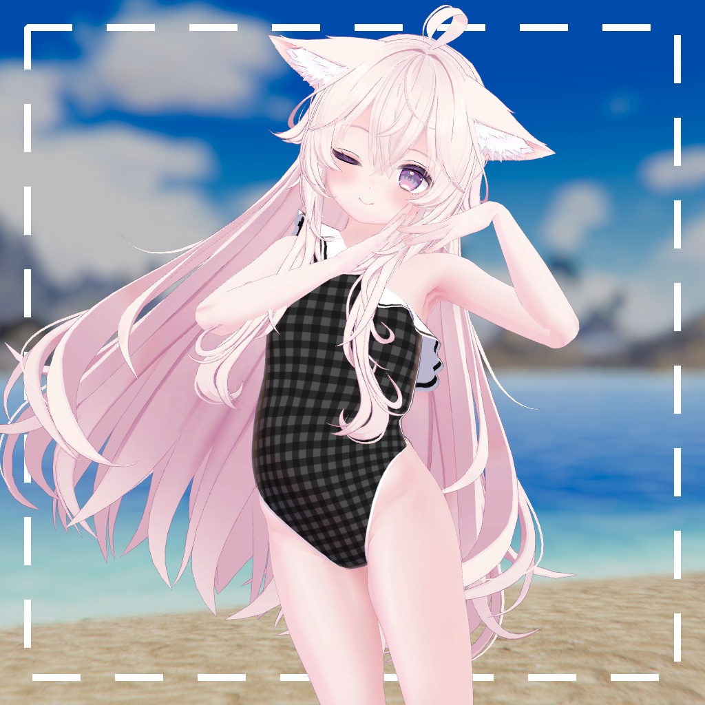 ショルダーフリルワンピース for soraha