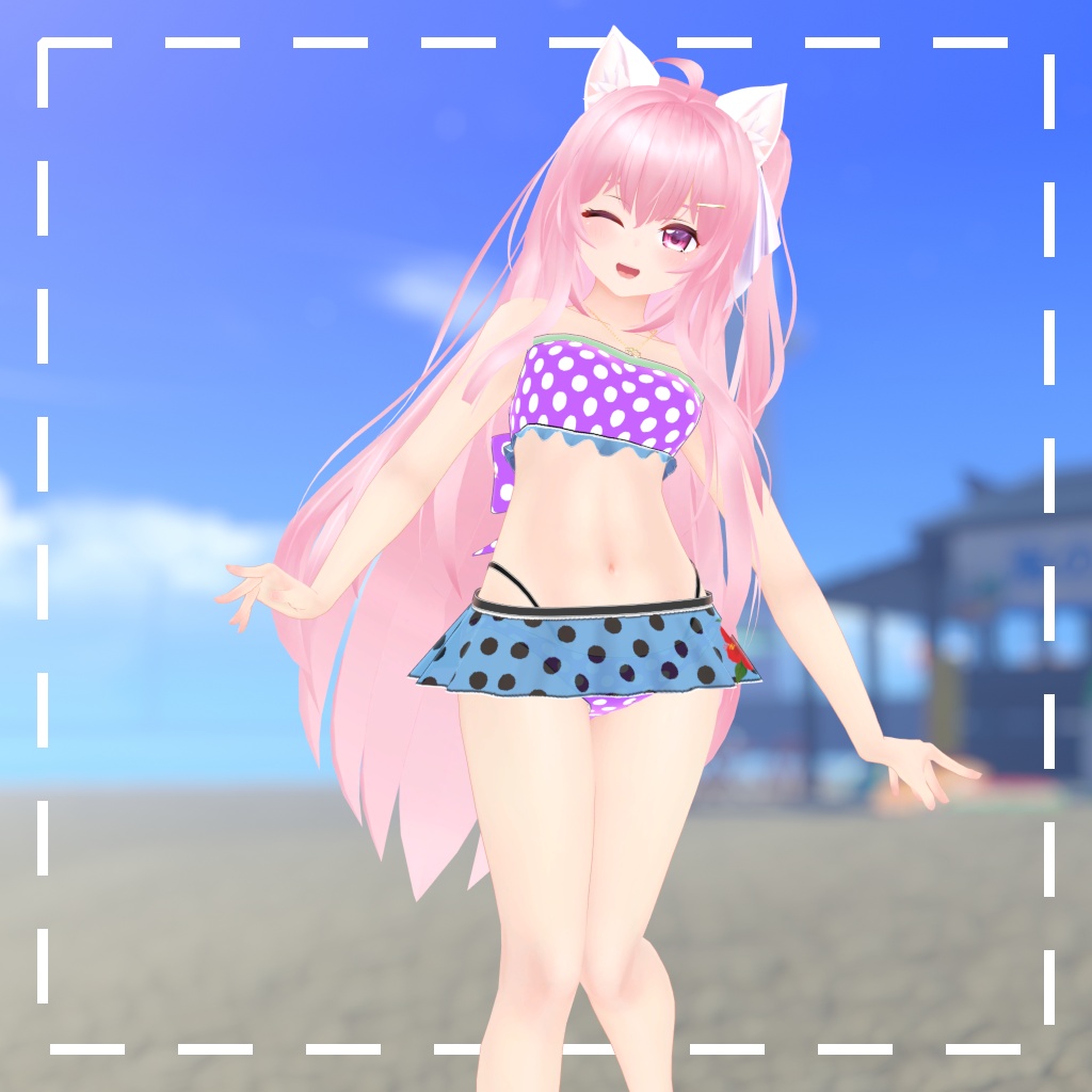 水玉水着 for EMISTIA