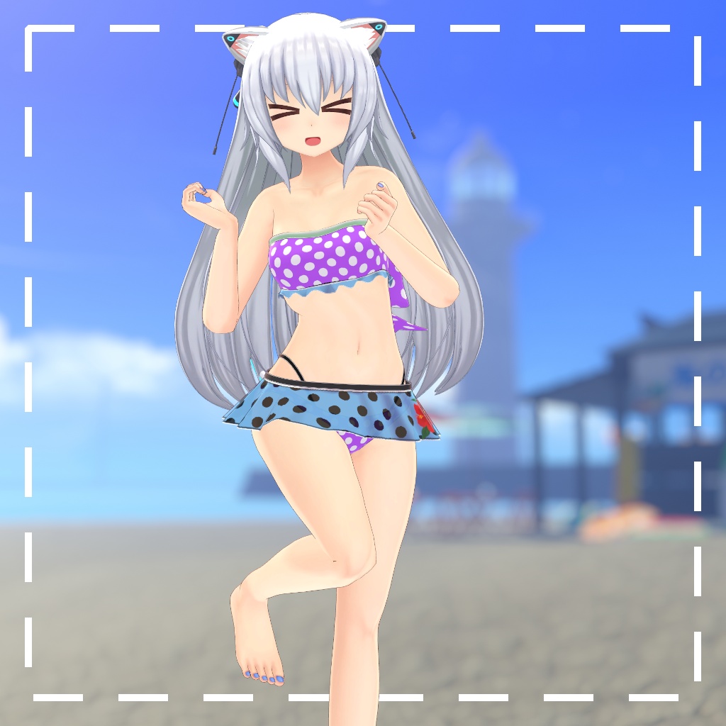 水玉水着 for Masscat