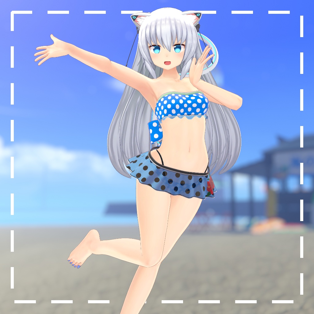 水玉水着 for Masscat