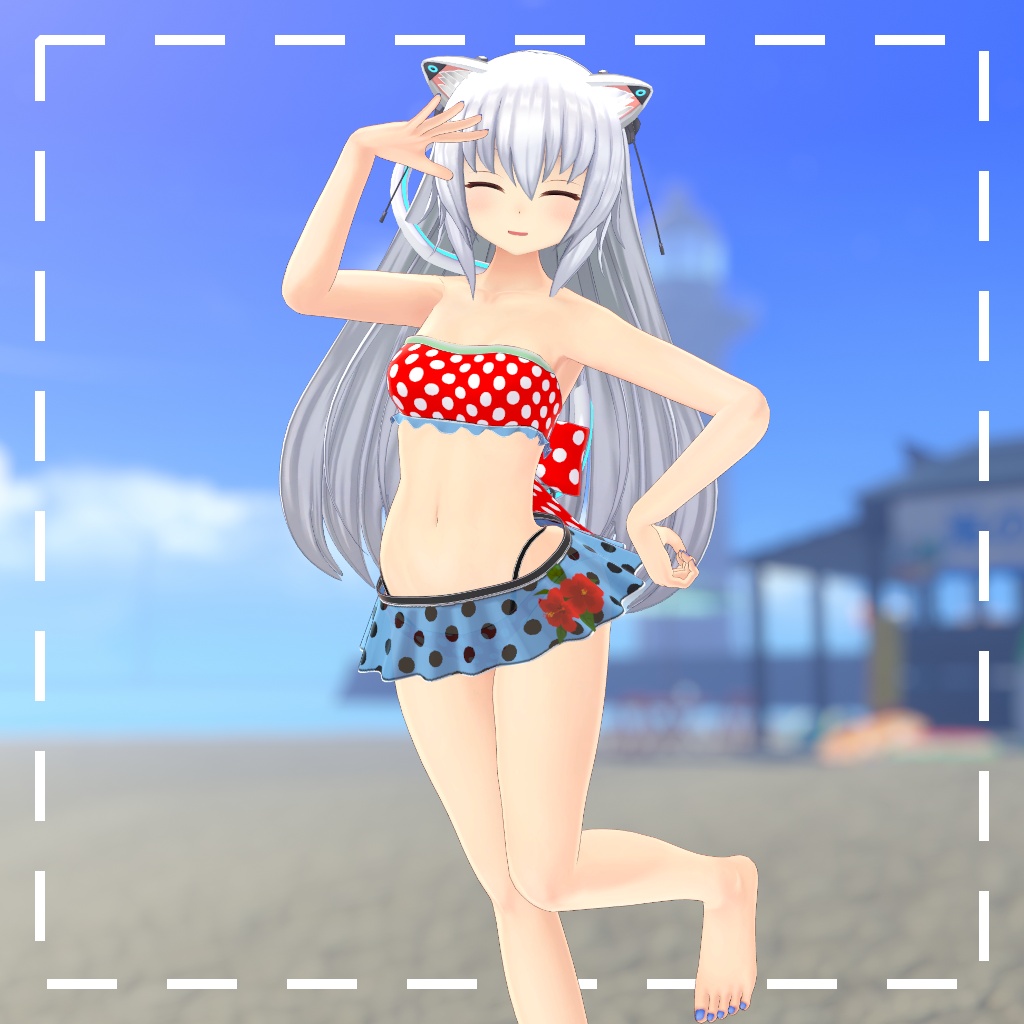 水玉水着 for Masscat