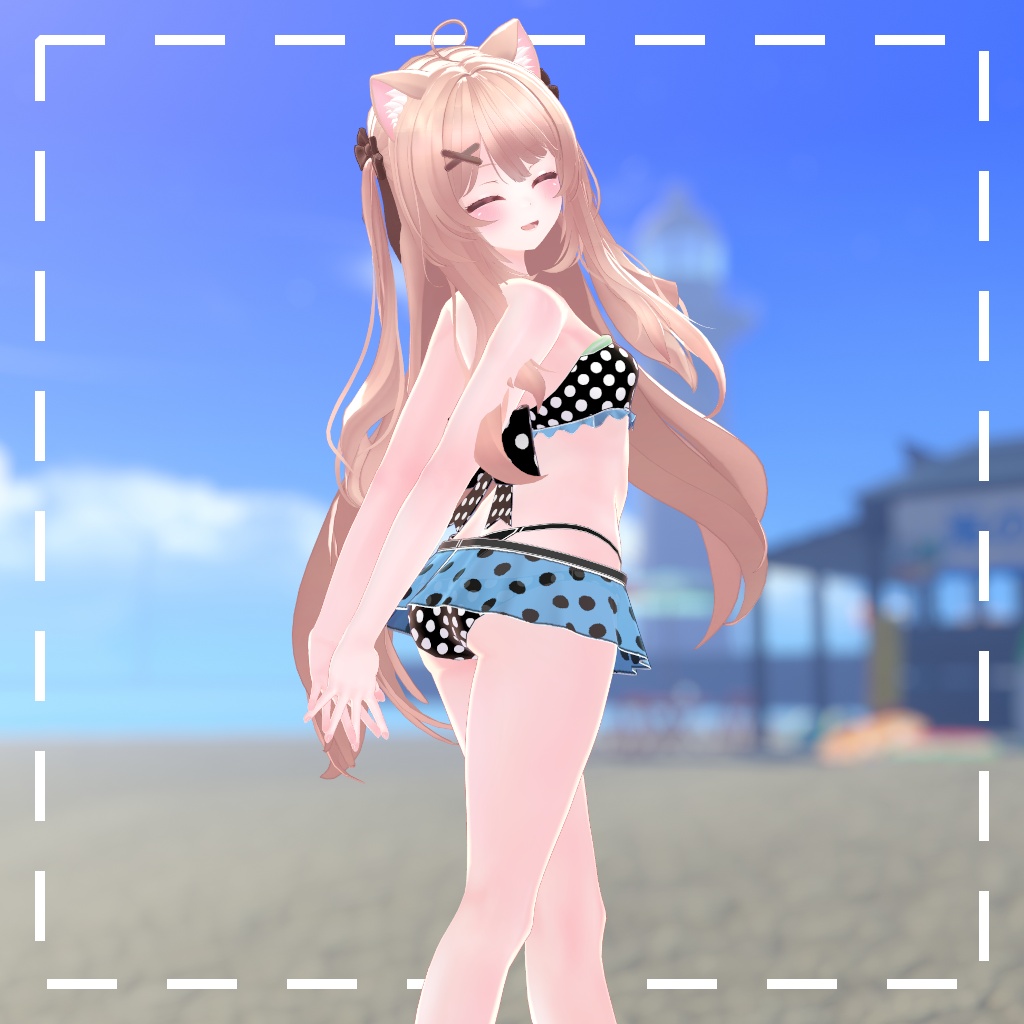水玉水着 for MIKOMIA