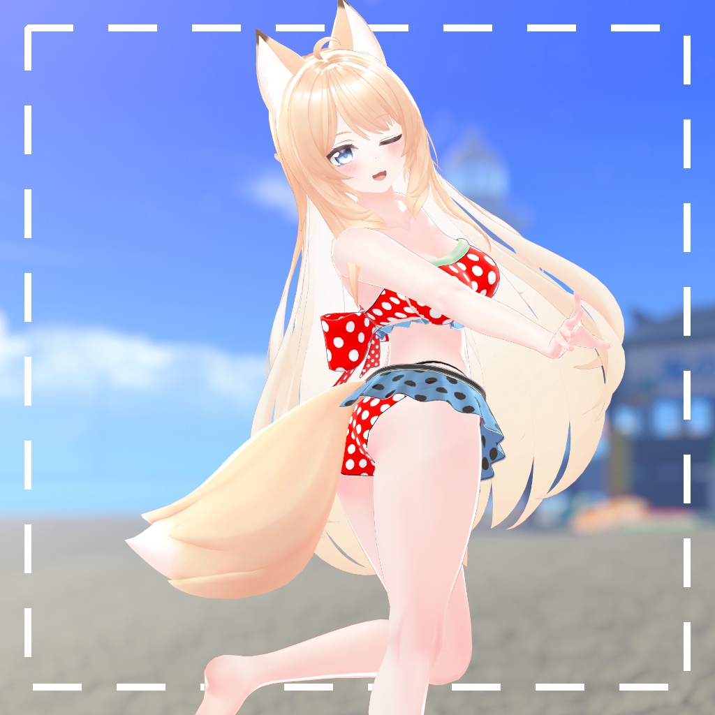 水玉水着 for ERUQYUNA2