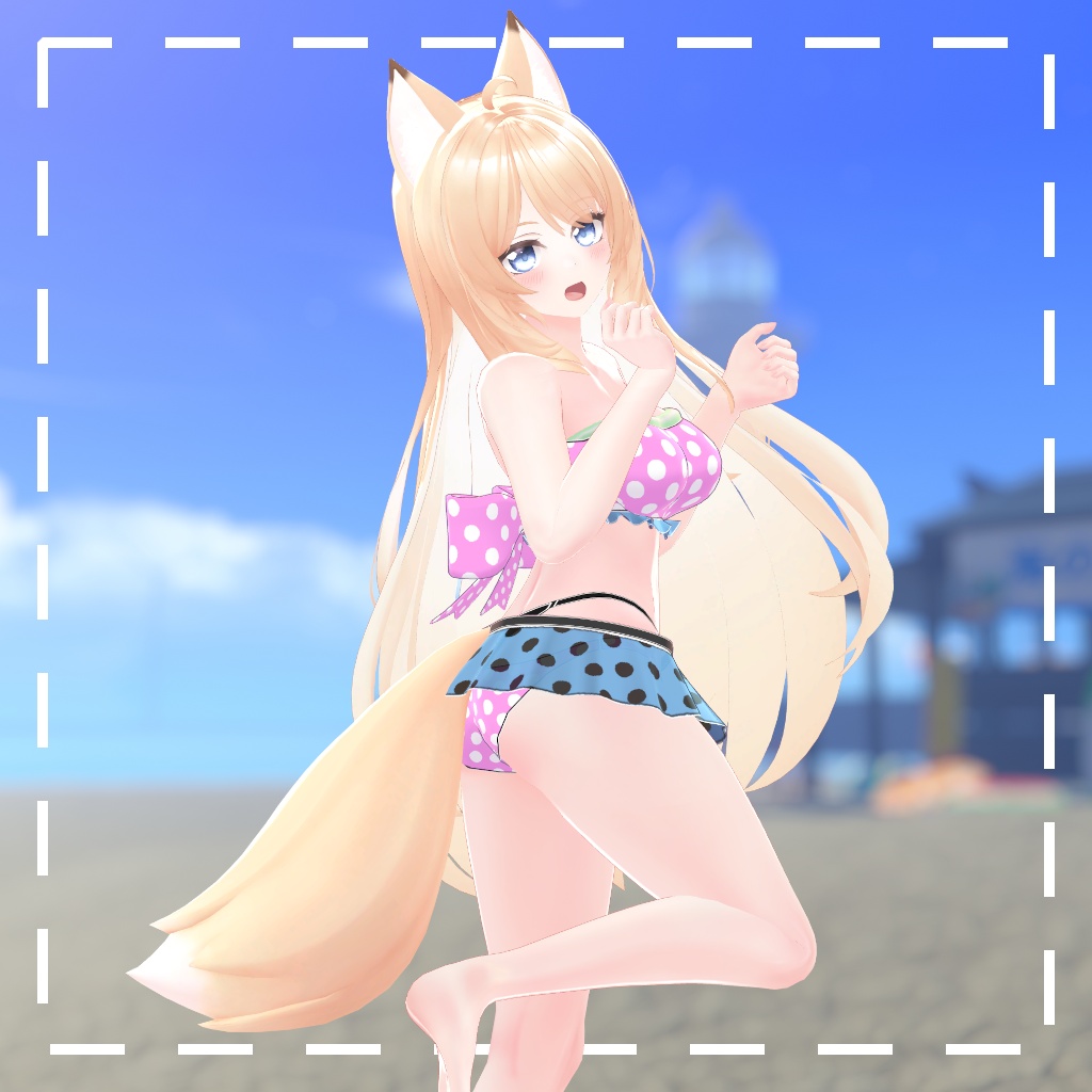 水玉水着 for ERUQYUNA2