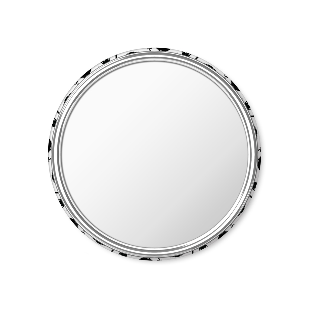 15缶ミラー黒56mm