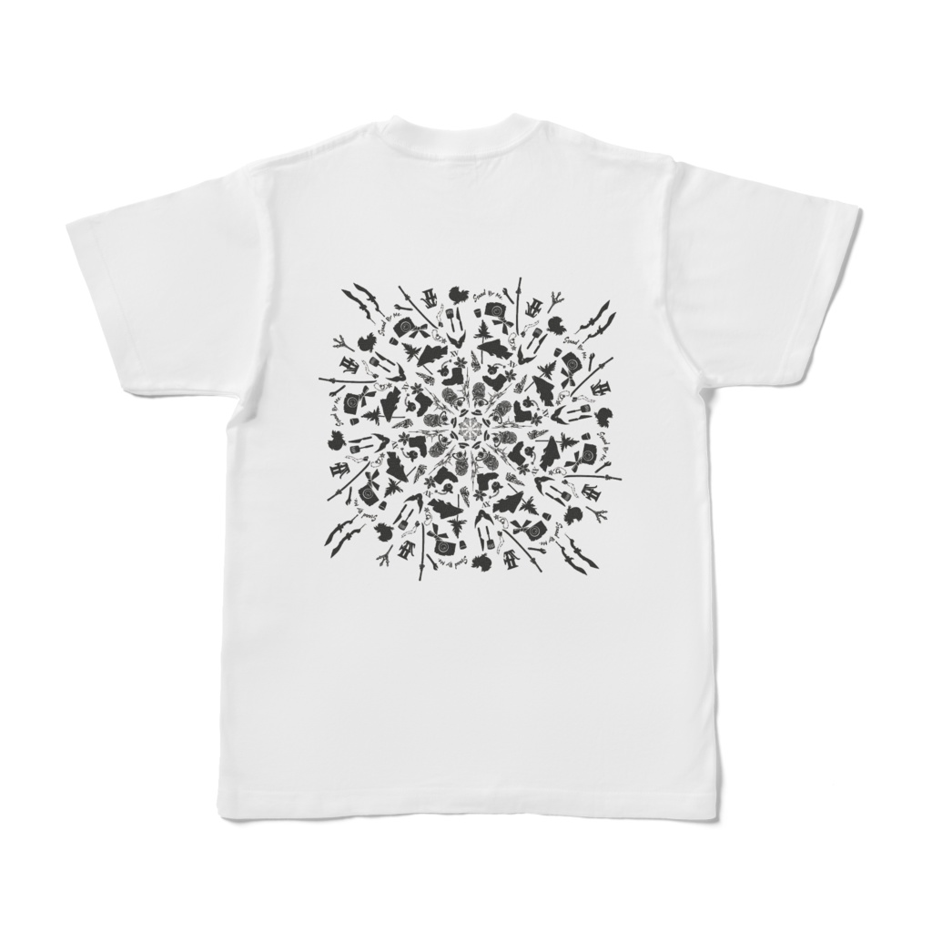 15Tシャツ黒背面