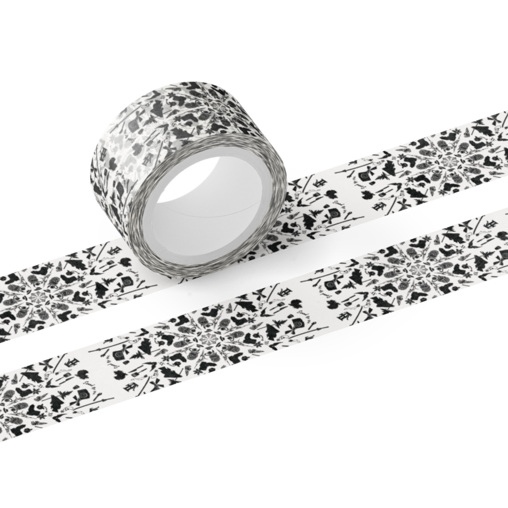 15マスキングテープ黒20mm