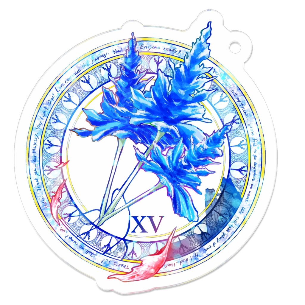 15アクキー花50×50