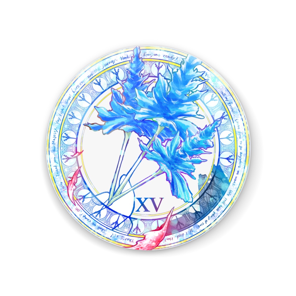15缶ミラー花56mm