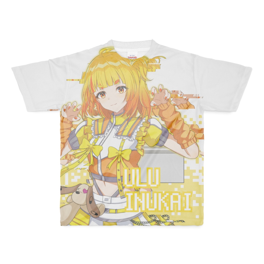 電音部 フルグラフィックTシャツ 犬甘うる