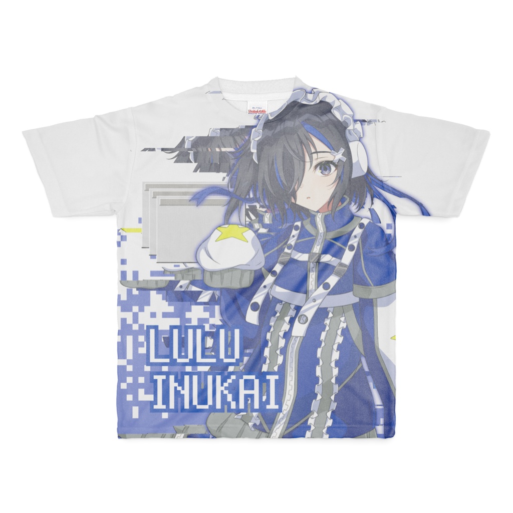 電音部 フルグラフィックTシャツ 犬甘るる