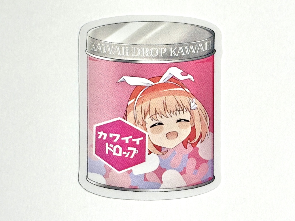 カワイイドロップステッカー