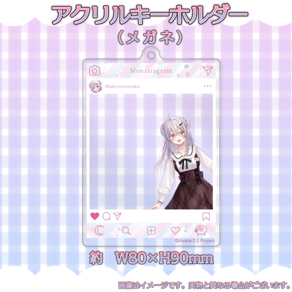 🌟巻乃もなか お誕生日✨Live2D 記念グッズ🌟