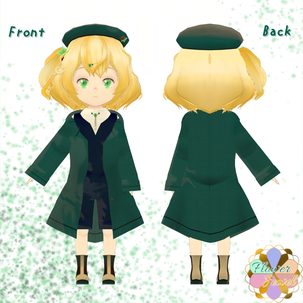 オリジナル3Dモデル「翡翠-Hisui-」Ver.2.1.0