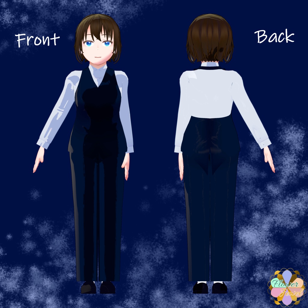 オリジナル3Dモデル「琴織-Cotori-」