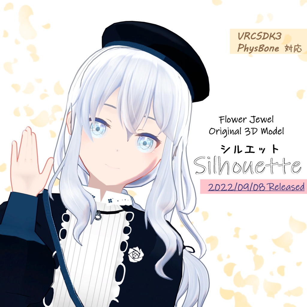 オリジナル3Dモデル「琴織-Cotori-」