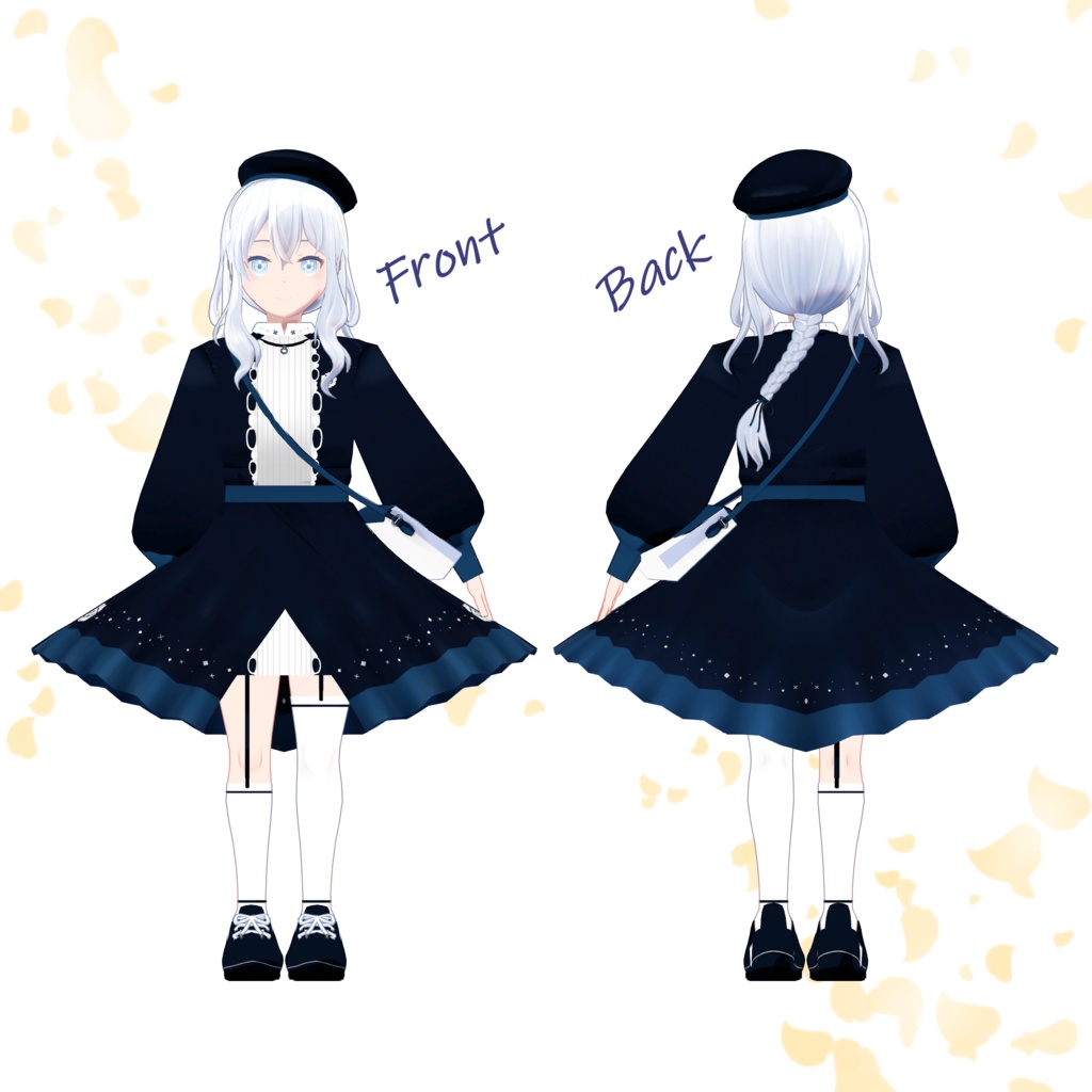 オリジナル3Dモデル「シルエット-Silhouette-」