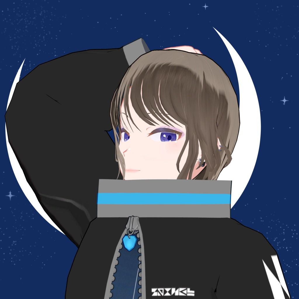 オリジナル3Dモデル「スピネル-Spinel-」