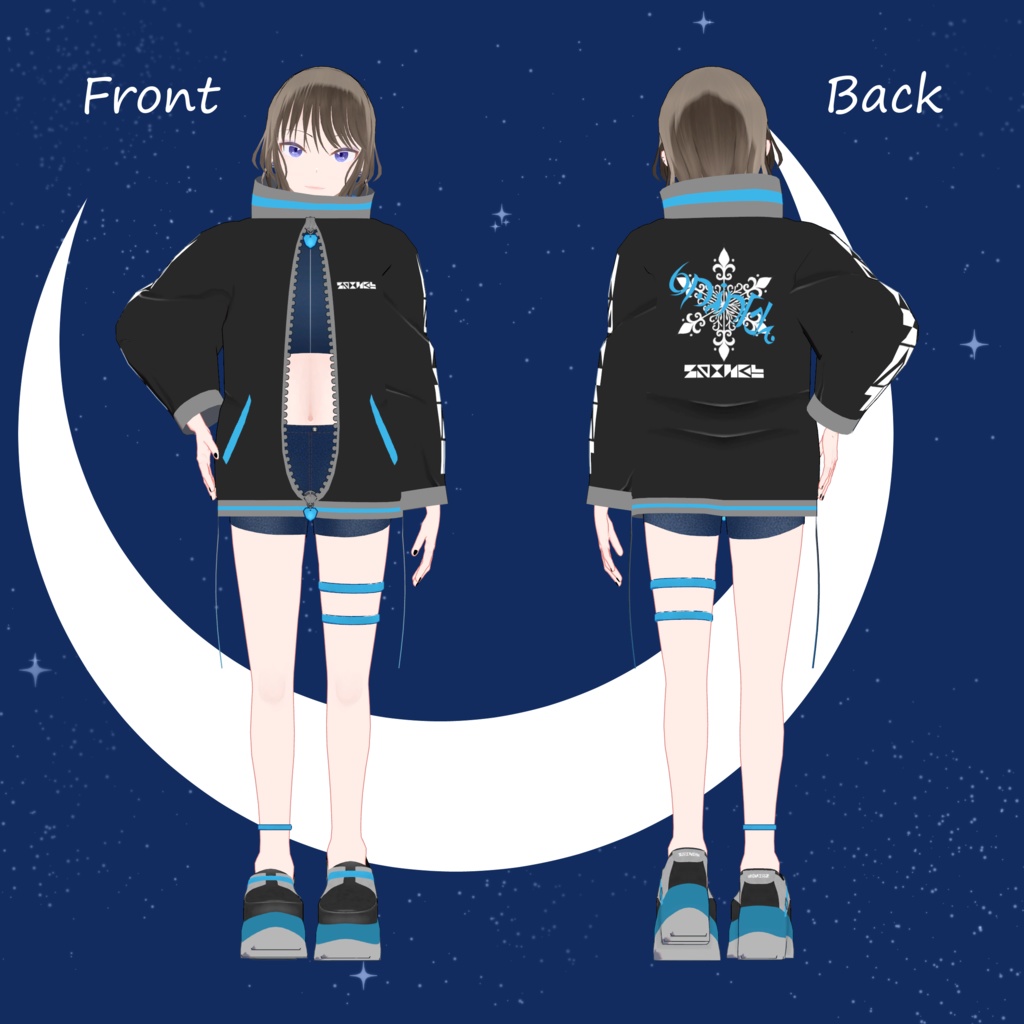 オリジナル3Dモデル「スピネル-Spinel-」