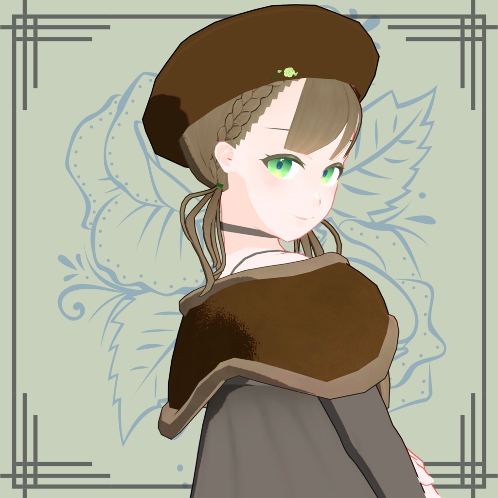 オリジナル3Dモデル「ルビアナ -Lubiana-」