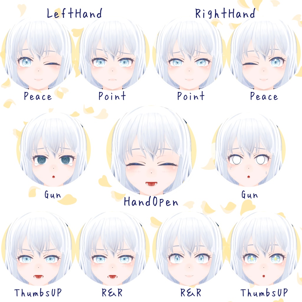 オリジナル3Dモデル「シルエット-Silhouette-」Ver.2