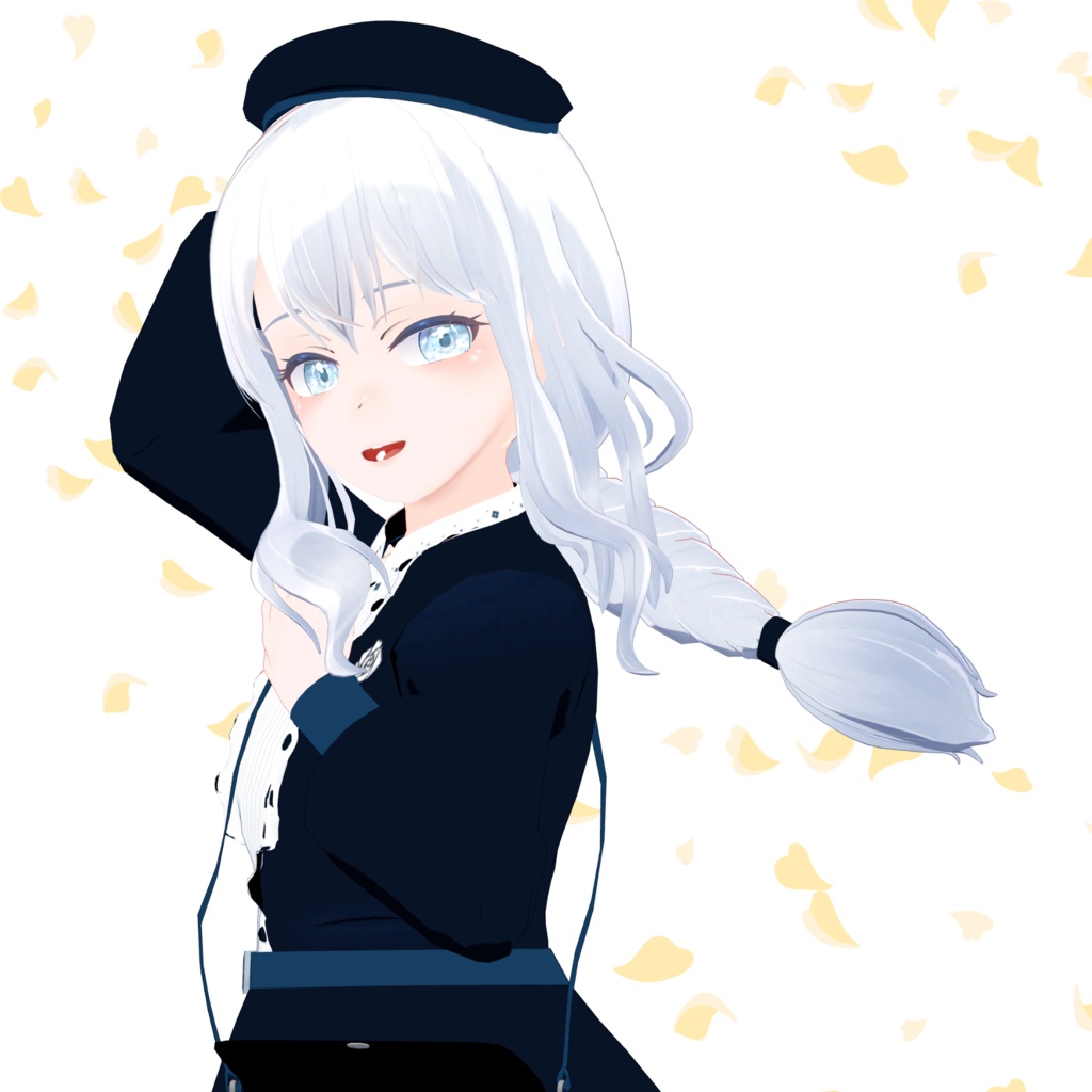 オリジナル3Dモデル「シルエット-Silhouette-」Ver.2