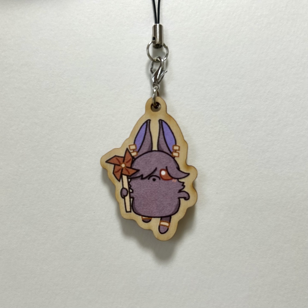 おなす　ウッドキーホルダー