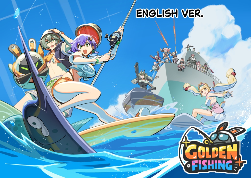 GOLDEN FISHING / English ver.【C107】